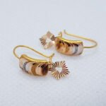Gold Earrings For Girls Without Stone Gold Jhumki ER00072