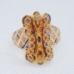 Ladies Gorgeous Bridal Gold Ring LR0094