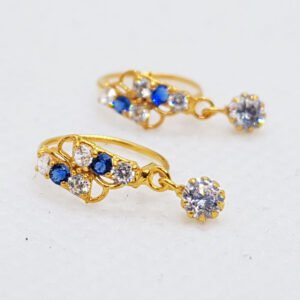 Latest Ladies Gold Tops & Nose Ring TP0239