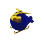 Jewelry Box Helicoptor Shape JB0002 for New Born Baby Gold Ring Purple
