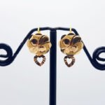 Latest Gold Earrings For Ladies ER000135