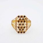 Latest Gold Ring For Ladies without Stone RJ-LR0030
