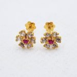 Latest Design Gold Tops For Ladies TP0330