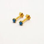Feroza Stone Gold Tops For Ladies TP0362