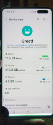 Samsung S10 plus 5g (8/512 pta)